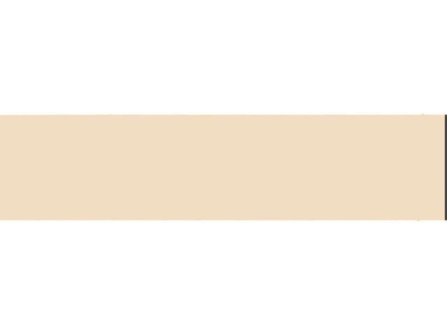 ABS ÉLZÁRÓ EXTRA 0,8/23mm SM0105 KRÉM MATT 0