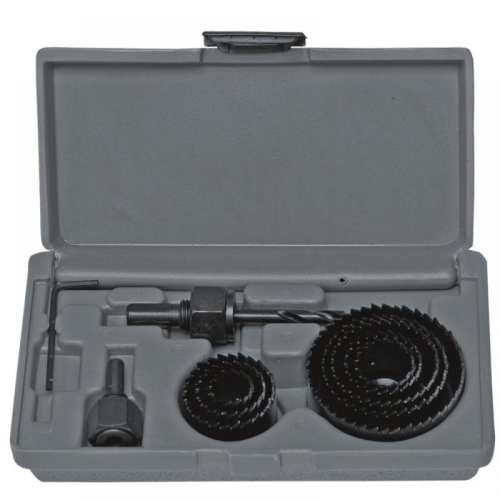 Körkivágó szett fához 8db, 19-64mm 0