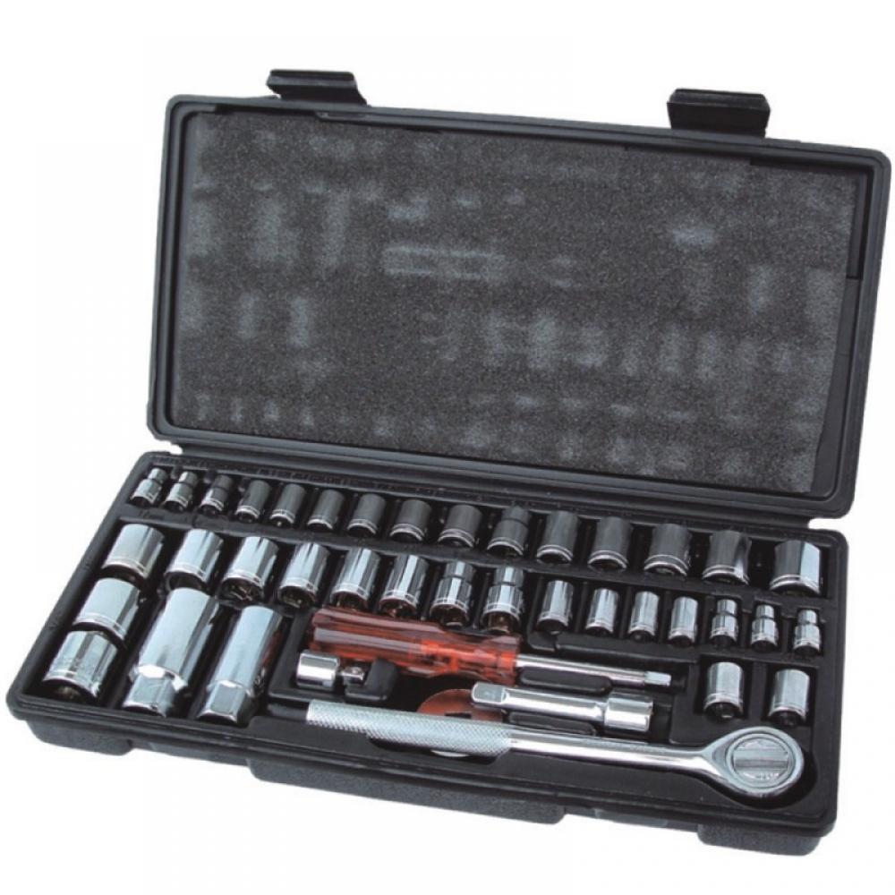 Dugókulcs készlet CrV 40db, 4,5-19mm, 3/16
