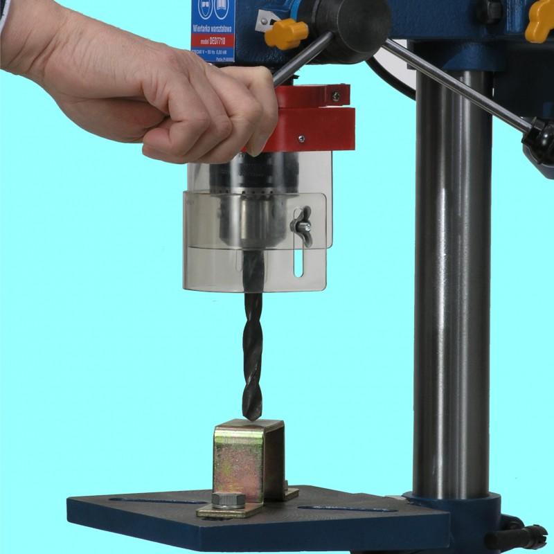 Asztali fúrógép, 0,5kW, 9 sebességi fokozat, maximális fúrúmélység 50mm, gépmagasság 620mm 0