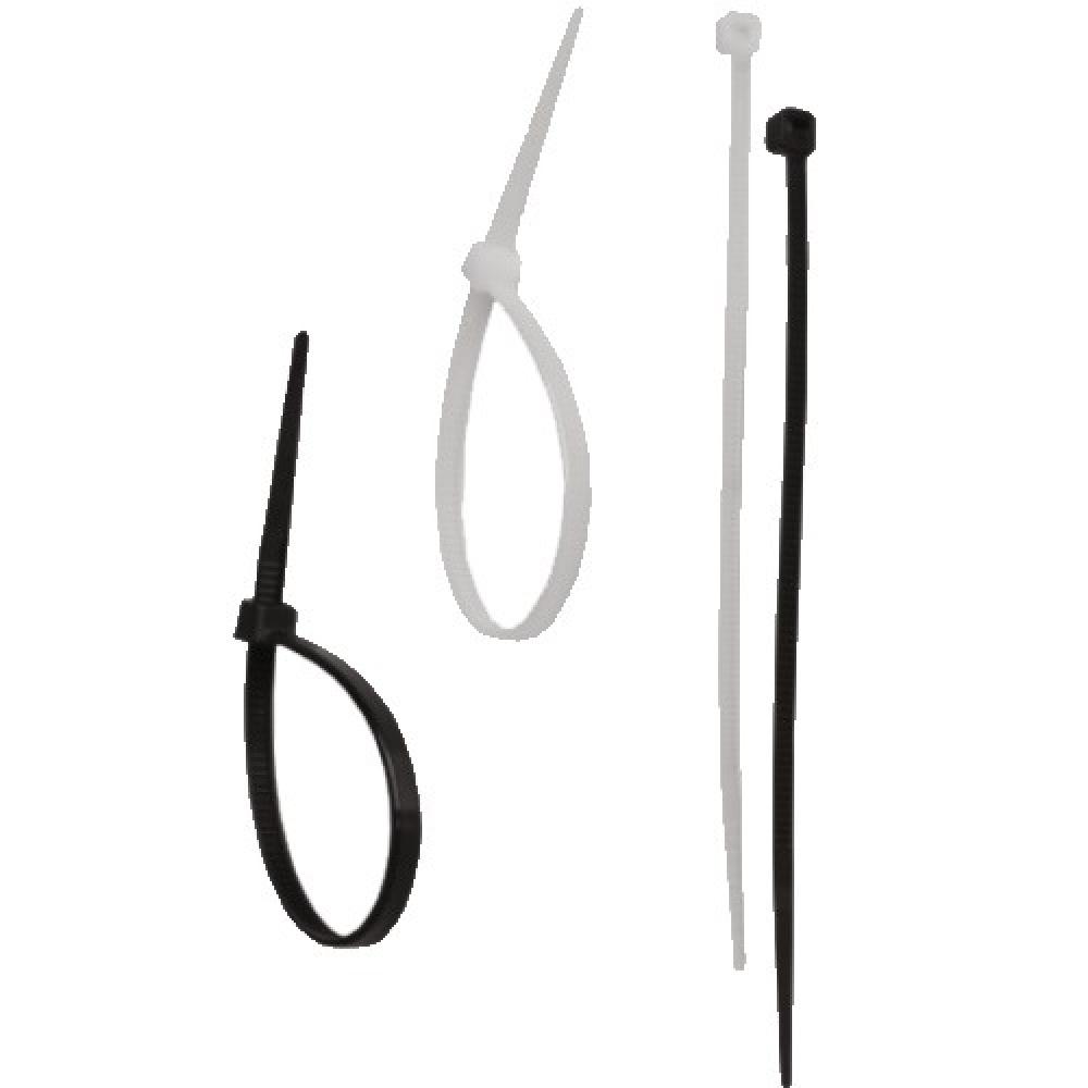 Nylonos kábelkötő 4,8x370 fekete, 25db 0