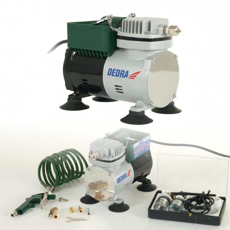 Szett festéshez mini kompresszorral, 0,125kW. 0