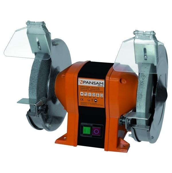 Dupla köszörűkorongos asztali köszörű 350W, köszörűkorong méret 200x20x12,7mm, elektromágneses bizto 0