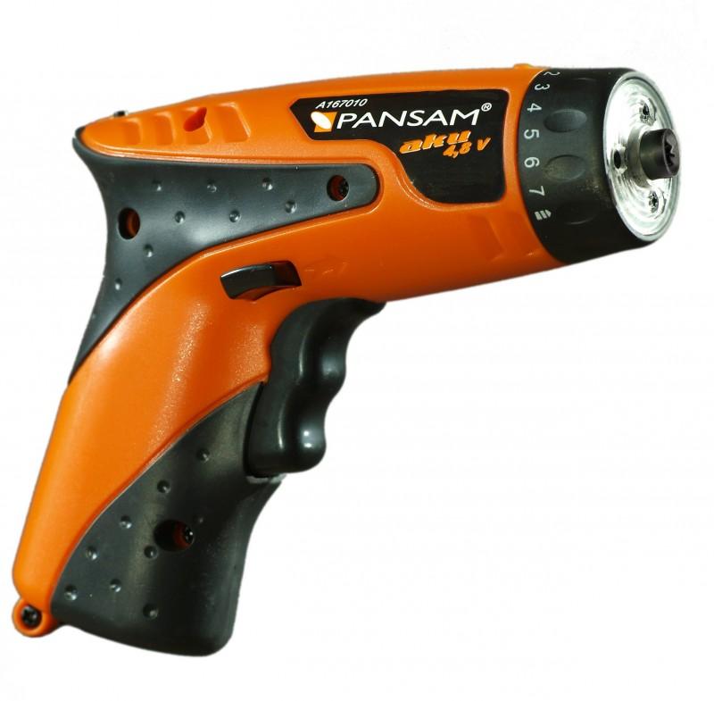 Akkumulátoros csavarbehúzó, 4,8V, töltő, akkumulátor, tartozékok 11db. 0