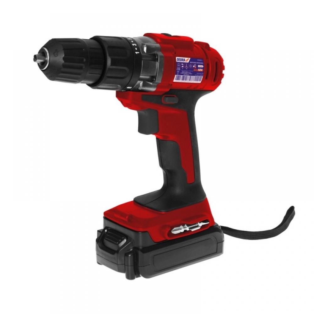 Akkumulátoros fúró csavarozó 18V Li-Ion, 1,3 Ah, 1x akkumulátor, gyorstolto 0