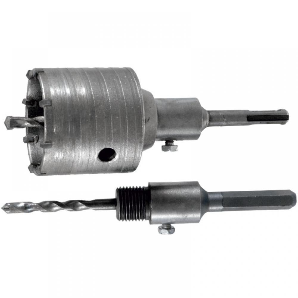 Koronás fúró SDS plusz, 65mm, fúróvezetővel 0