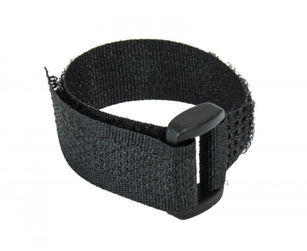 Tépőzáras szíj 12x150mm, fekete 5db 0