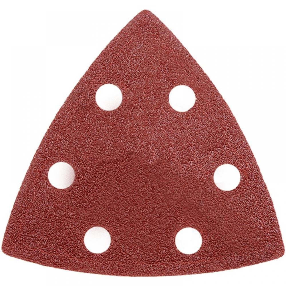Háromszög alalkú csiszoló lap készlet 4 db, 40, 80, 100, 120 gr. DED7945-höz 0