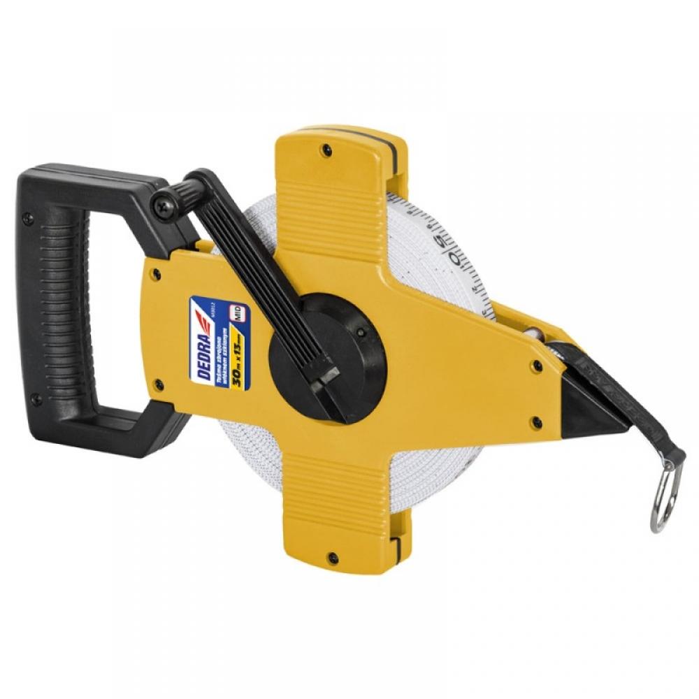 Üvegszállal megerősített mérőszalag 50m, szélesség 13mm, PVC, ABS, CE MID II kat. 0