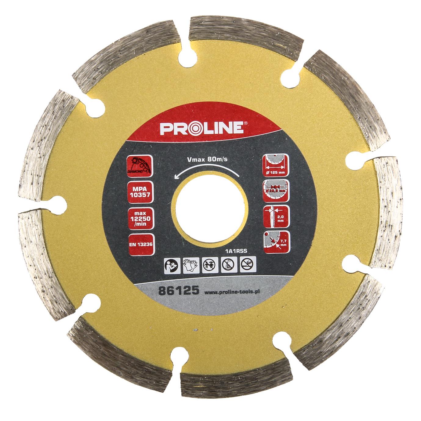 Gyémánttárcsa szegmenses 115*1mm Proline 0