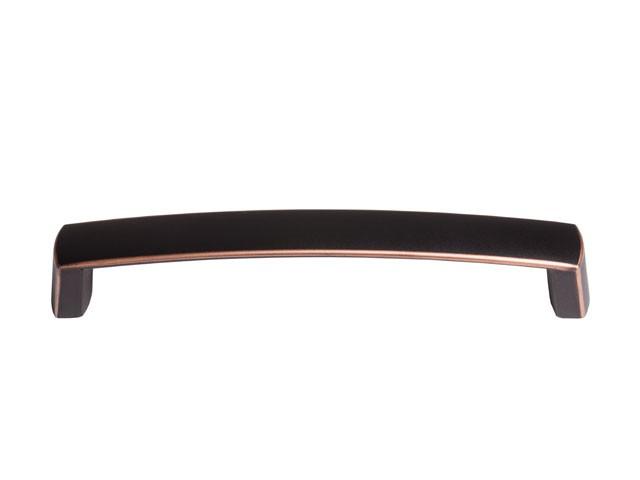 T_ BÚTORFOGANTYÚ 8059-176 I 160mm FEKETE-RÉZ 0