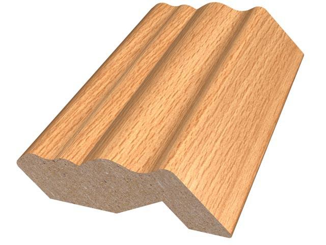 PÁRKÁNYLÉC P011 2750x80x22mm 381 BÜKK 0