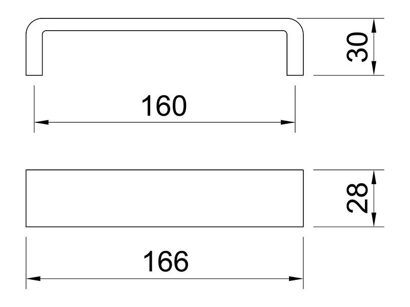 T_ BÚTORFOGANTYÚ E072-160 FEHÉR 0