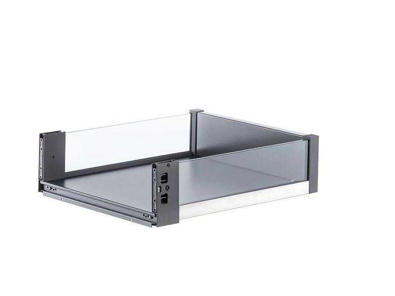 T_ BELSŐ FÉMRÁCS CCTGM60FE OLDALLAPRA SZERELHETŐ 564×134×473mm ANTRACIT 0