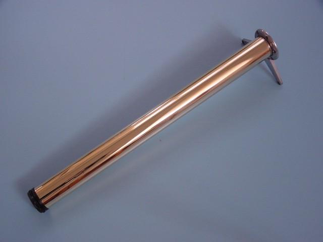 ASZTALLÁB 61587OT04 RN 870mm ÁTM: 60mm áll.+30mm RÉZ 0