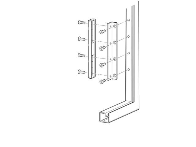 HAFELE FELNYÍLÓ 3684 110 002 ADAPTER ALUKERETHEZ, STRATO/VERSO SZÜRKE 0