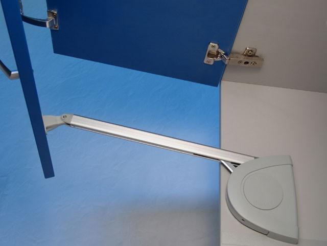 HAFELE FELNYÍLÓ 3674 004 002 SENZO SET 800mm, 5-9kg, VIZSZ.HARM.VAS. SZÜRKE 0