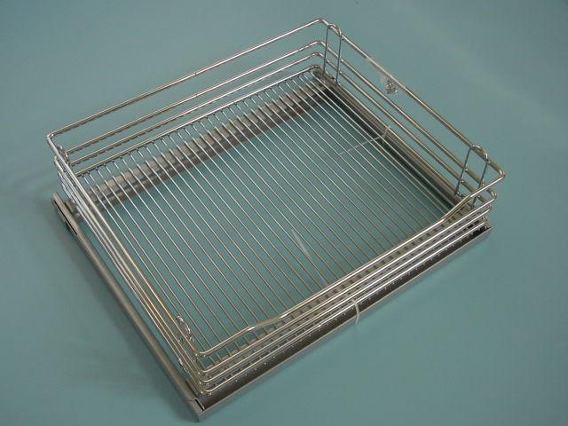 BELSŐ FÉMRÁCS CP245 FIÓK ELŐLAPTARTÓ NÉLKÜL 385×160×500 mm KRÓM-SZÜRKE 0