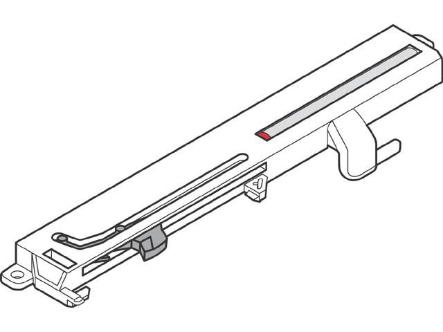 T_ GRASS DUPLAFALÚ FÉM FIÓKOLDAL DWD 6880 SOFT-CLOSE Önbehúzó adapter, csillapított FEHÉR 0