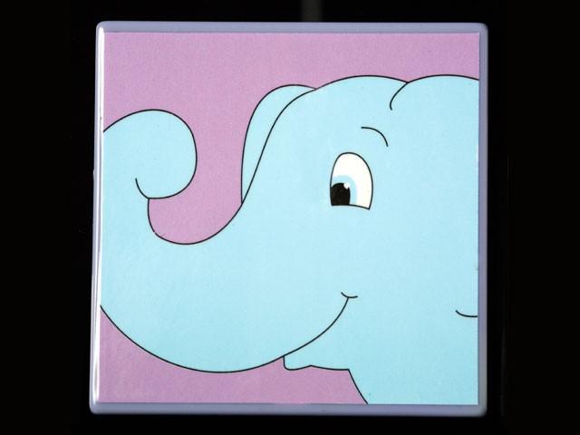 BÚTORFOGANTYÚ 8079-60 ELEFÁNT 60X60 LILA 0