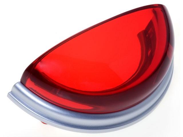 T_ BÚTORFOGANTYÚ 8127-95 64 PIROS ÁTTETSZŐ-MATT KRÓM 0