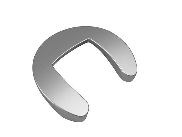 T_ BÚTORFOGANTYÚ C384B/31 64 MATT KRÓM 0