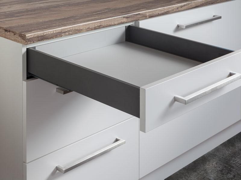 SLIM DUPLAFALÚ FIÓKOLDAL DF-A+ 450mm ANTRACIT 0