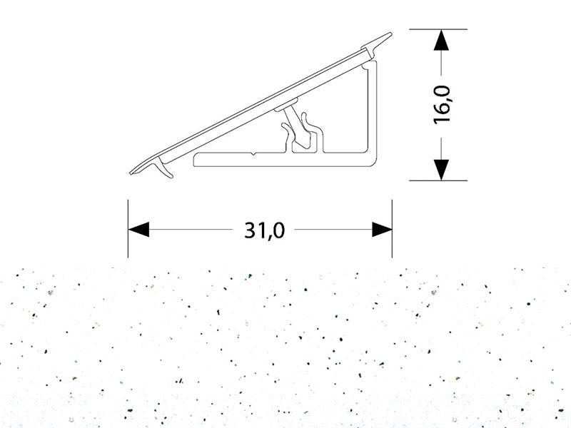 VIZZÁRÓ PL_1354W_K217 GM 4,2 fm WHITE ANDROMEDA GM 0