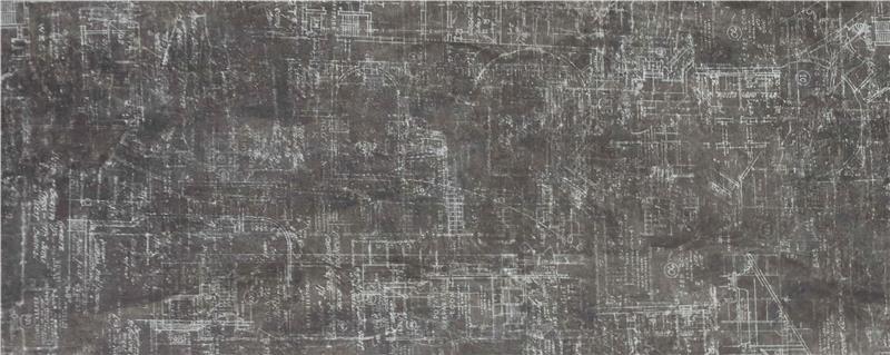 Élzáró dekorit csík S943 4200x42mm Sketch LuxeForm 0