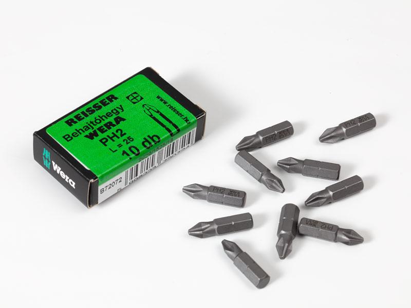 WERA BEHAJTÓHEGY PH2 25mm - 10db/csomag 0