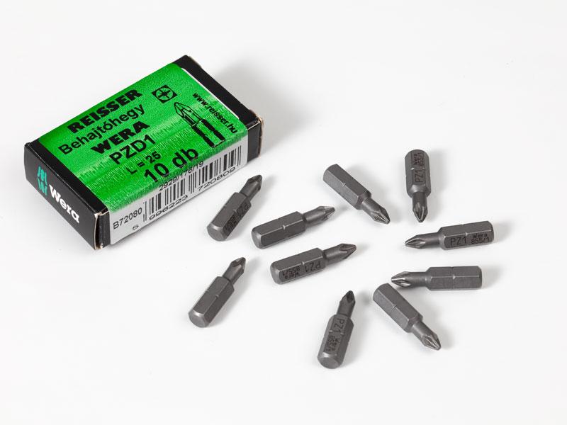 WERA BEHAJTÓHEGY PZ1 25mm - 10db/csomag 0