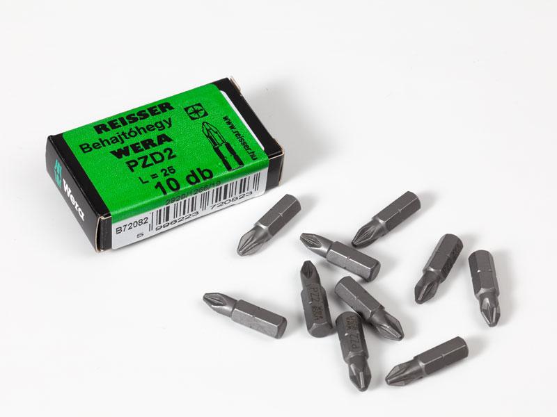 WERA BEHAJTÓHEGY PZ2 25mm - 10db/csomag 0