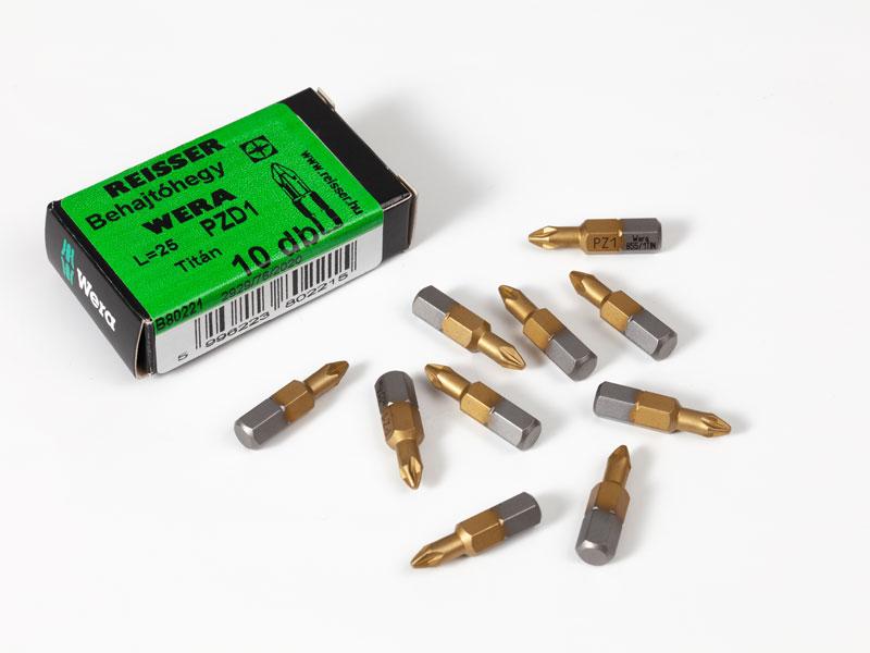 WERA BEHAJTÓHEGY PZ1 TITÁN 25mm - 10db/csomag 0