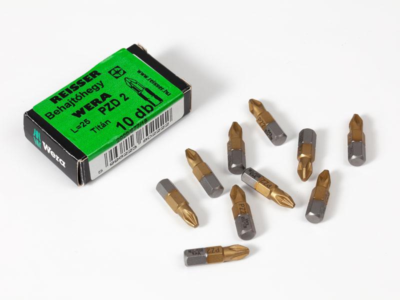 WERA BEHAJTÓHEGY PZ2 TITÁN 25mm - 10db/csomag 0