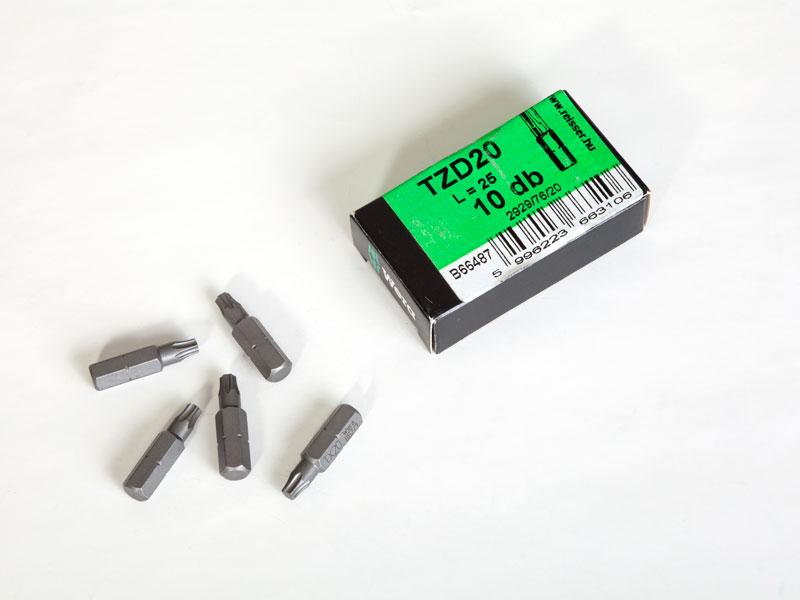 WERA BEHAJTÓHEGY TORX TZD 20 - 10db/csomag 0