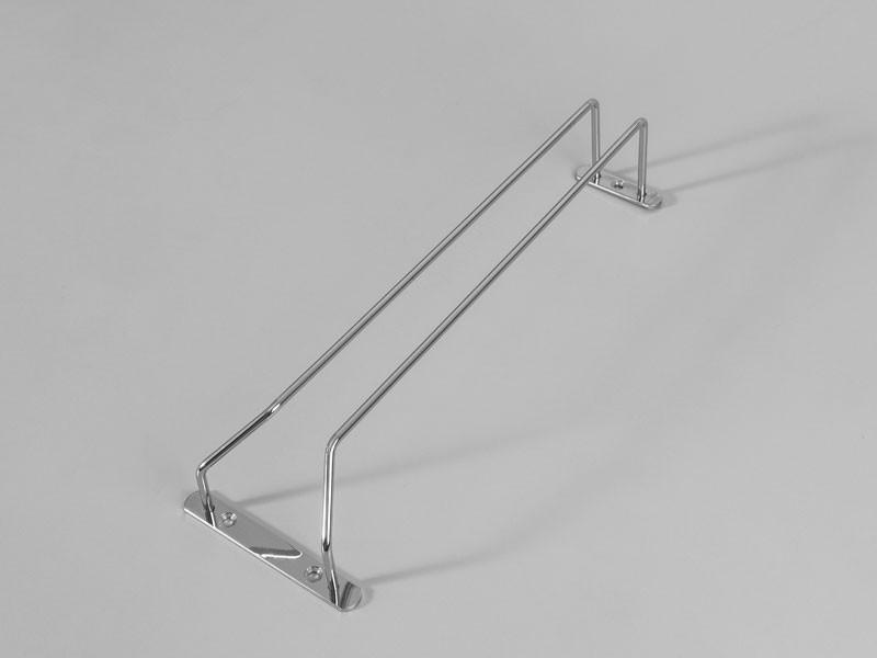 KÜLSŐ FÉMRÁCS H604A TALPASPOHÁR TARTÓ 1 RÉSZES 105x70x340 mm KRÓM 0