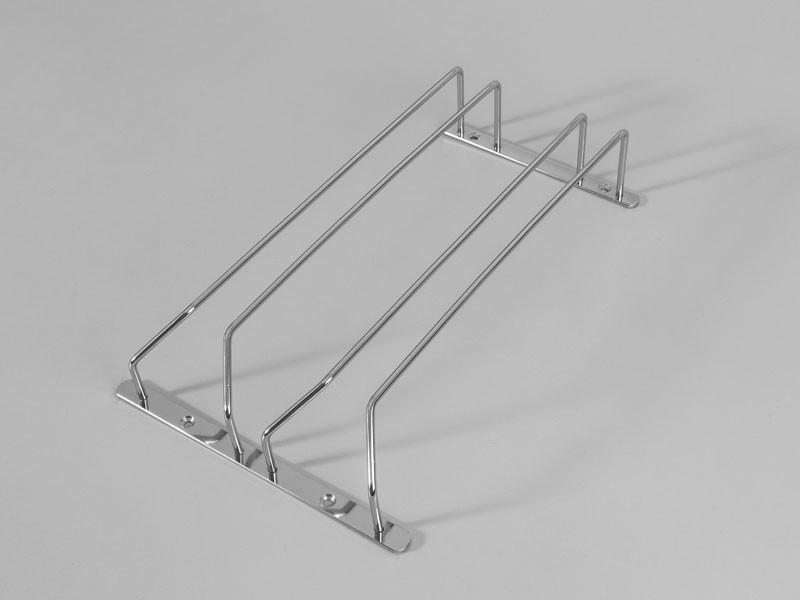 KÜLSŐ FÉMRÁCS H604B TALPASPOHÁR TARTÓ 2 RÉSZES 205x70x340 mm KRÓM 0