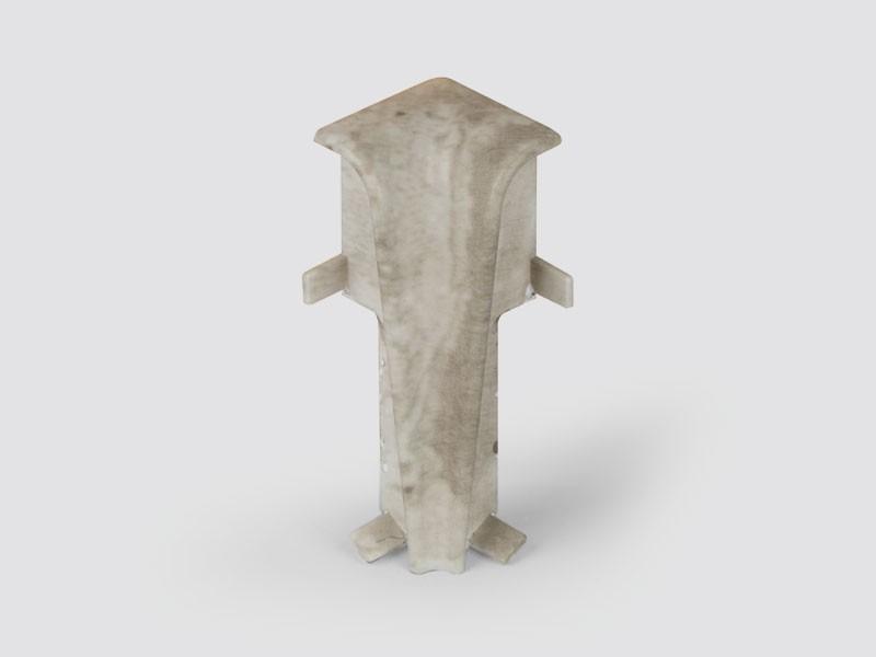 BELSŐ SAROKELEM EGGER PRO 6 CM-ES SZEGÉLYLÉCHEZ FEHÉR KŐ (2 DB/CS) 0