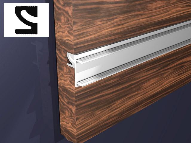 WALL SYS FALI PANEL SAS W03 3000 mm ALUMÍNIUM 0