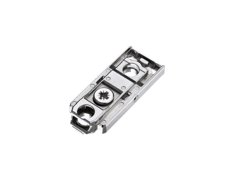 PÁNTALÁTÉT TITUS 700.0LC2.650.00 T-TYPE KLIPPES EGYENES EXCENTERES, 2 mm EUROCSAVARRAL NIKKEL 0