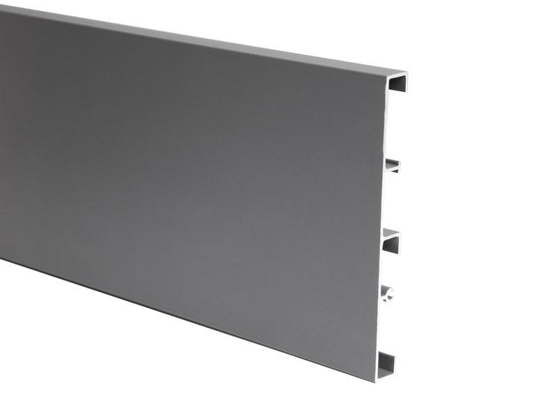 SLIM DUPLAFALÚ FIÓKOLDAL DF-A ELŐLAP BELSŐ FIÓKHOZ 1200 MM ANTRACIT 0