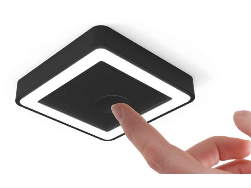 LED VILÁGÍTÁS HIPSO SP TDM 3.8W/24V BEÉPÍTETT FÉNYERŐ-ÉS SZÍNHŐMÉRSÉKLET VEZÉRLÉS 76x76mm FEKETE 0