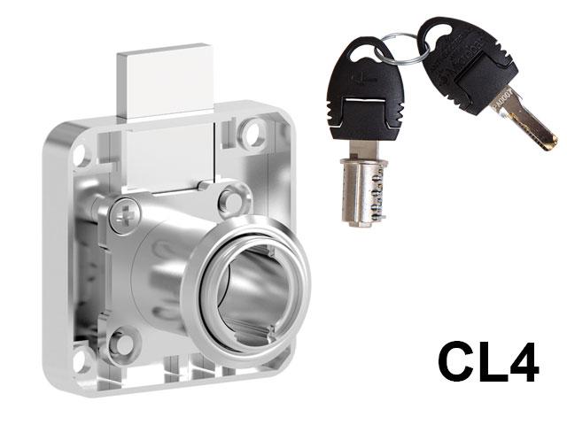 T_ CL BÚTORZÁR 701-CL4 KISFIÓKZÁR 42x42mm NIKKEL 0