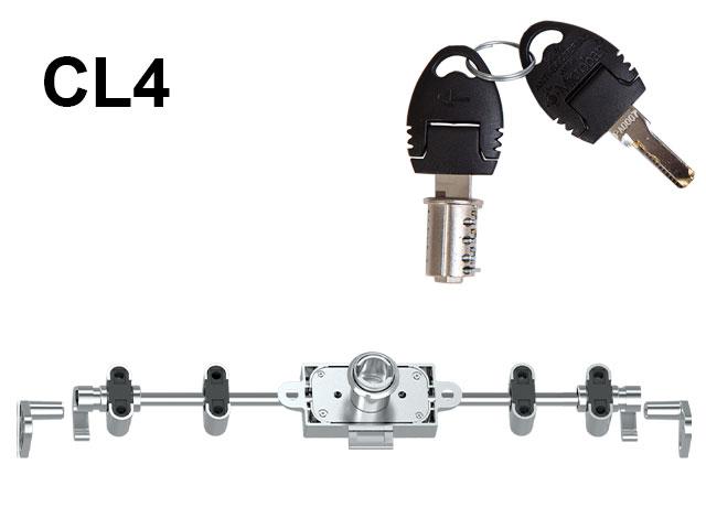 T_ CL BÚTORZÁR 760-CL4 FORGÓRÚDZÁR 76x37mm +2m RÚD NIKKEL 0