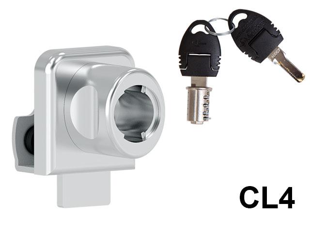 T_ CL BÚTORZÁR 624-CL4 ÜVEGAJTÓ ZÁR 34x30mm NIKKEL 0