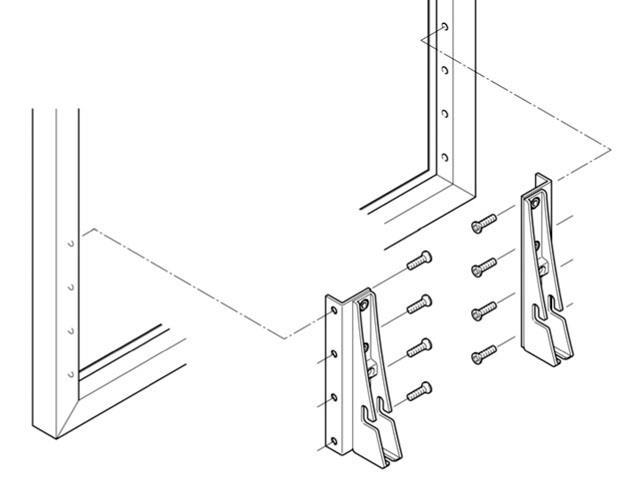 T_ HAFELE FELNYÍLÓ 3679 102 001 RÖGZÍTŐ SZETT ALUKERETHEZ SZÜRKE 0