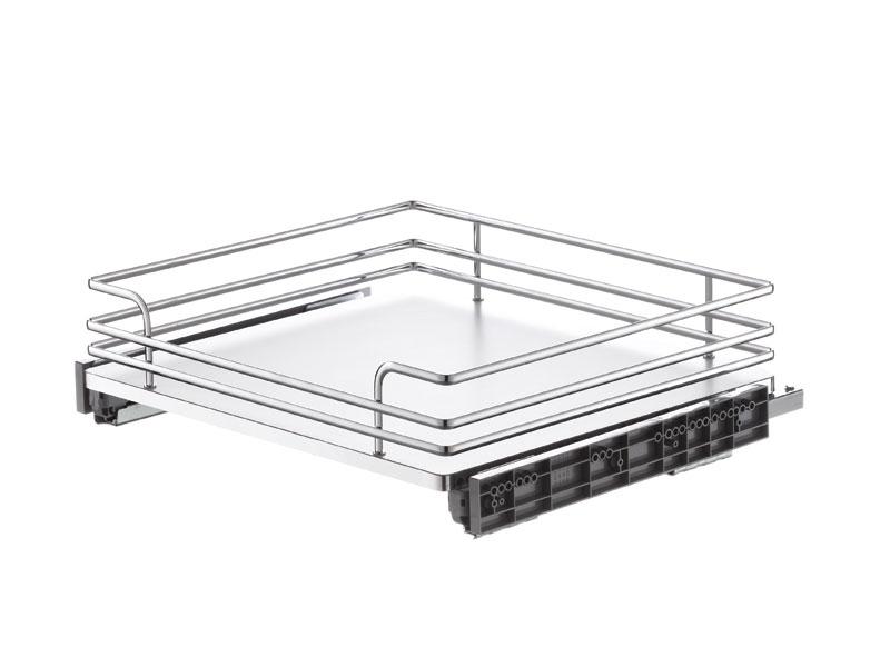 BELSŐ FÉMRÁCS CCTHM230 OLDALLAPRA SZERELHETŐ 264×134×473mm KRÓM-FEHÉR 0