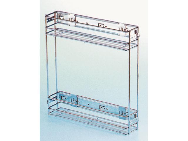 ML003H/148 OLD.SZER. 2 TÁLCÁS KRÓM 160x490x470 0