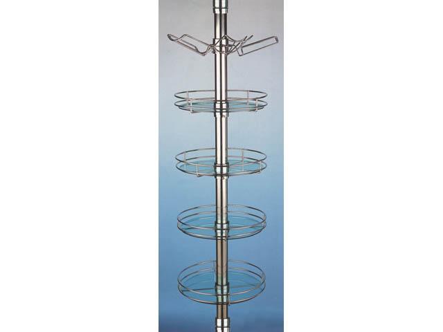 BELSŐ FÉMRÁCS MT008A KÖRKOSARAS POLCRENDSZER ÁTM:360x2000 mm KRÓM 0