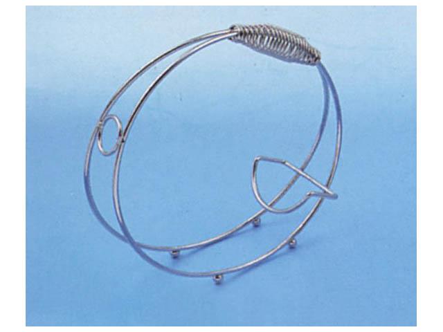 KÜLSŐ FÉMRÁCS J601 ASZTALI PALACKTARTÓ 260x95x260 mm KRÓM 0